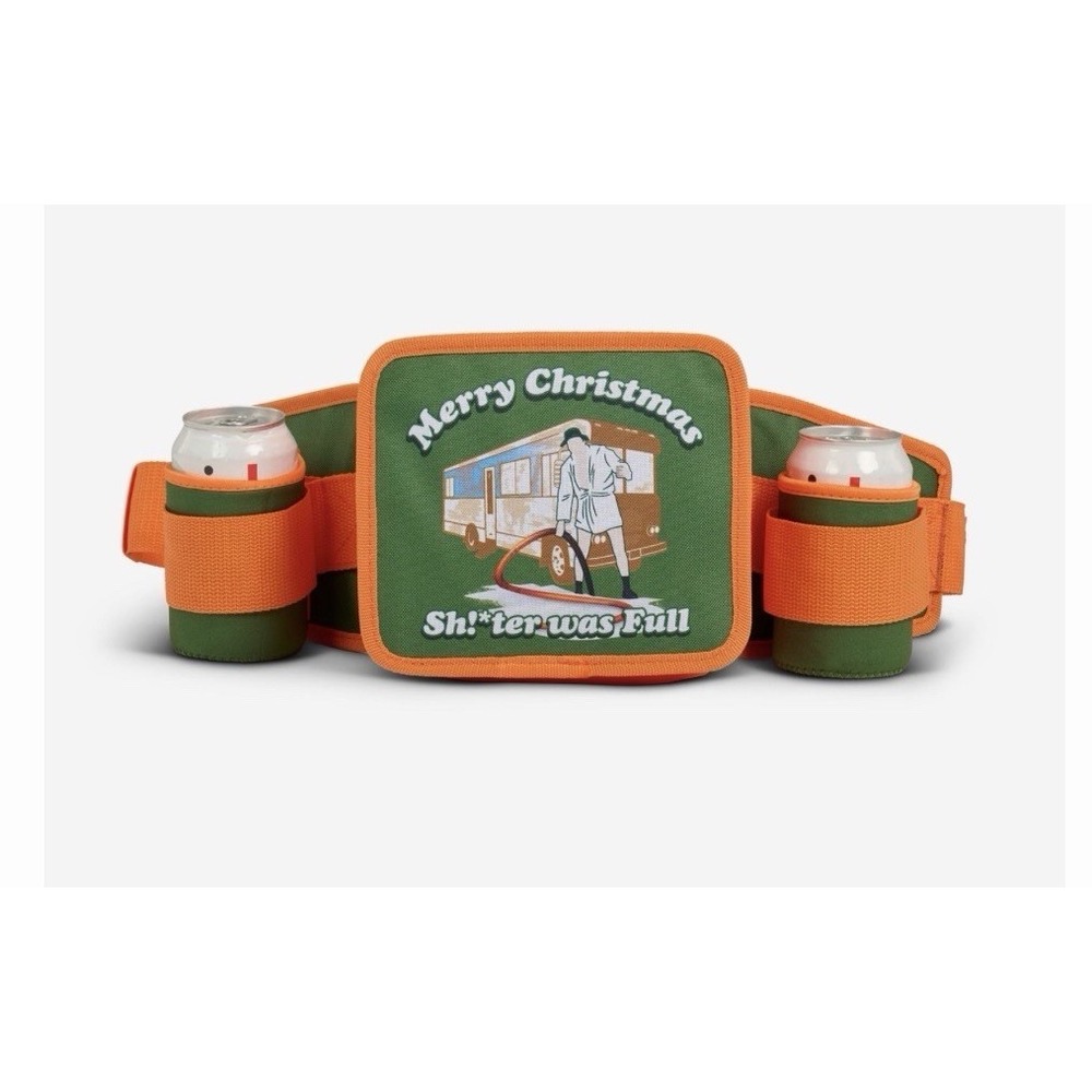 National Lampoon's Christmas Vacation Cousin Eddie Fanny Pack Orange Funny Joke
